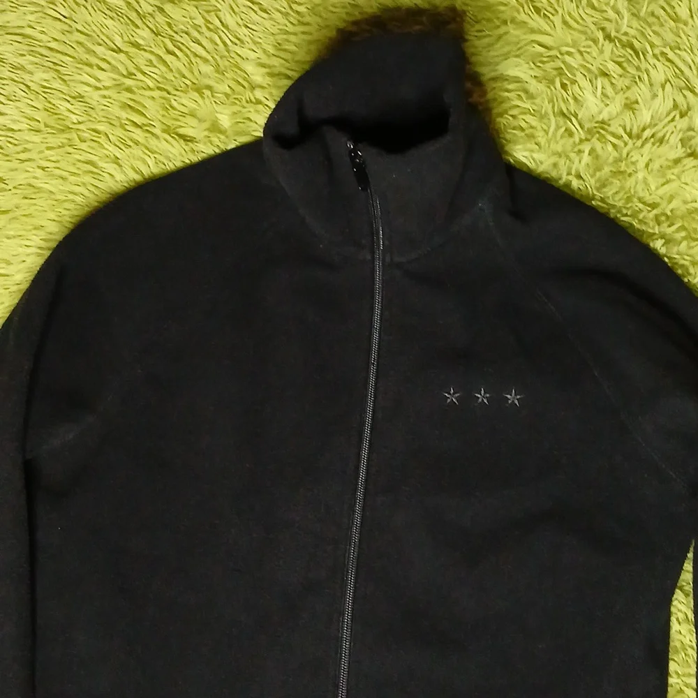 Divided‎ by H&M womens fleece zip-up Mock Neck jacket